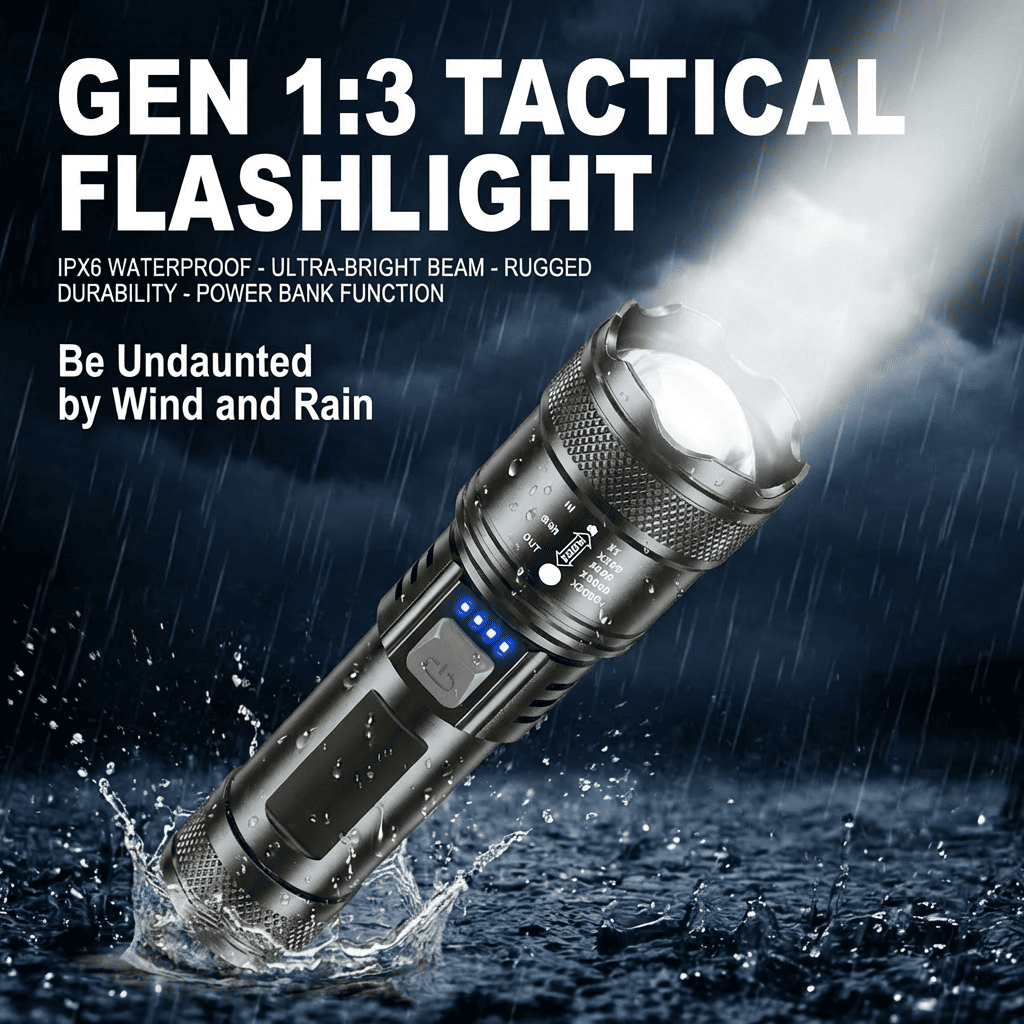 Gen 1:3 Tactical Flashlight